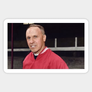 Bill Shankly Legend in Red Sticker